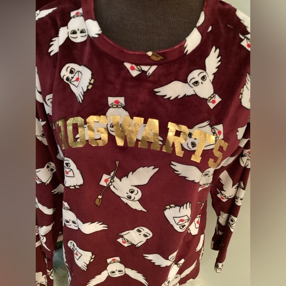 Harry Potter Wizarding World 2 piece pajama set Woman’s size Small - Picture 5 of 14